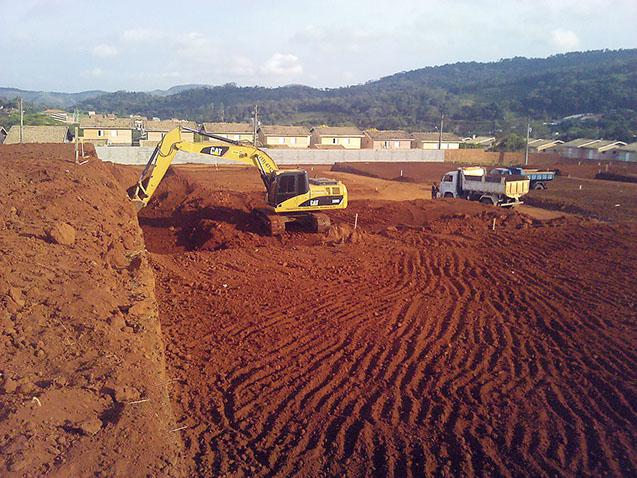 Serviço de terraplanagem em bauru